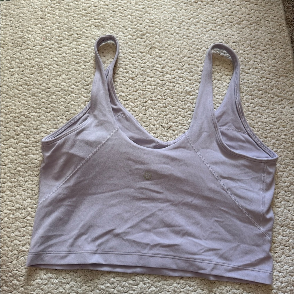 Women's lululemon light purple tank size 6